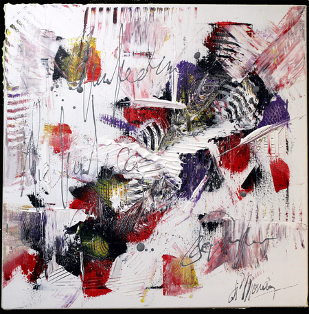 Whitabst - Acrylique sur toile 50x50